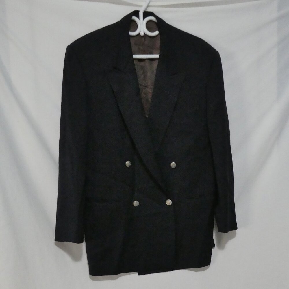 PROGRESS 1878 | P2P 21 inches measured | Classic Navy Double Breasted Blazer